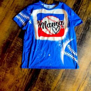 Baseball mama Tee